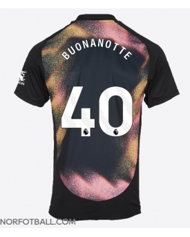 Billige Fotballdrakt Leicester City Facundo Buonanotte #40 Replika Bortedrakt 2024-25 Kortermet